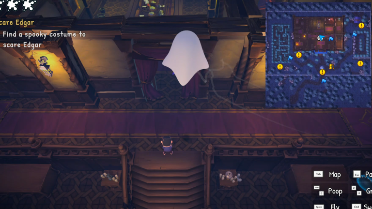 How to Scare Edgar in Just Crow Things