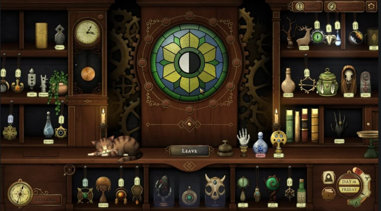 Strnage Antiquities Clock Puzzle - Day 16